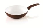 Bialetti Tigaie WOK Bialetti Ceramic Brown (Inductie) 28 cm