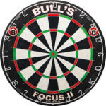 BULL'S Focus II hivatalos verseny darts tábla, sisal kender, penge térrács