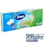 Zewa Softis Protect papírzsebkendő 4 rétegű 10x9 db