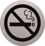 HELIT Információs tábla, rozsdamentes acél, HELIT, tilos a dohányzás (INH6271500) - tutitinta