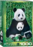 EUROGRAPHICS Panda and Baby 1000 db-os (6000-0173)