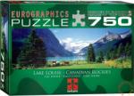 EUROGRAPHICS Panoráma puzzle - Lake Louise, Canadian Rockies 750 db-os (6005-1456)