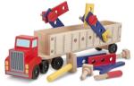 Melissa &amp; Doug Banc de lucru mobil Camion cu unelte MD2758 Set bricolaj copii