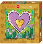 Heye Quadrat puzzle - Hearts of Golds - Spring 100 db-os (29764)
