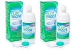 Alcon OPTI-FREE PureMoist 2 x 300 ml cu suporturi Lichid lentile contact