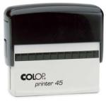 COLOP Bélyegző, COLOP, Printer 45, fekete (IC1264500)