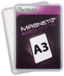TARIFOLD Mágneses tasak, mágneses háttal, A3, TARIFOLD Magneto Solo, ezüst (2db/csom) (TF195060)