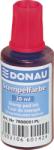 DONAU Bélyegzőfesték, 30 ml, DONAU, piros (D7808P) - webpapir