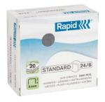 RAPID Tűzőkapocs, 24/6, RAPID Standard (5000db/doboz) (E24859800)