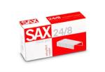 SAX Tűzőkapocs, 24/8, réz, SAX (1000db/doboz) (ISAK2480R)