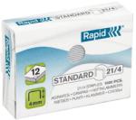 RAPID Tűzőkapocs, 21/4, horganyzott, RAPID "Standard" (1000db/doboz) (E24867600)
