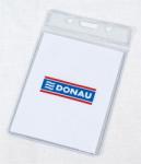 DONAU Azonosítókártya tartó, 60x105 mm, hajlékony, álló, DONAU (50db/csom) (D8342001)