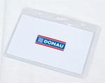 DONAU Azonosítókártya tartó, 105x65 mm, hajlékony, vízszintes, DONAU (50db/csom) (D8343001)