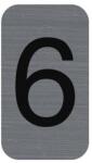 EXACOMPTA Információs tábla, öntapadó, 2, 5x4, 4 cm, alumíniumhatású, EXACOMPTA, 6-os (EX67186E) - webpapir