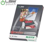 LEITZ Meleglamináló fólia, 170 mikron, A4, fényes, UDT technológiával, LEITZ iLam (100db/doboz ) (E74830000)
