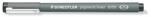 STAEDTLER Tusfilc, 0, 05 mm, STAEDTLER "Pigment Liner 308", fekete (TS3080059) - webpapir