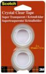 3M Ragasztószalag, 19 mm x 7, 5 m, 3M SCOTCH Crystal (2db/bliszt) (LPM61975R2)