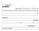 VICTORIA Nyugta átvételi elismervény 50x3 lap A/6 B. 13-67/V (10tömb/csom) (NVB1367)