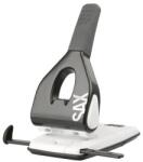 ICO Lyukasztó, nagyteljesítményű, kétlyukú, 65 lap, SAX "Design 618", fekete (ISA618FK) - webpapir