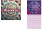 TopTimer Naptár, fali, TOPTIMER, "Mandala (NKT09822U)