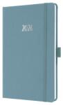 Sigel Naptár, A5, heti, 2026, dombornyomott borító, SIGEL "Jolie", kobalt kék (SIJ6401) - webpapir