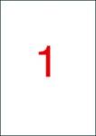 APLI Etikett, 210x297 mm, színes, APLI, neon narancs, 100 etikett/csomag (100lap/csom) (LCA11748)