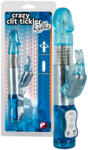 You2Toys Crazy Clit Tickler Rabbit - forgó gyöngyös, nyuszis vibrátor