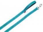 Nobby Повод за куче soft grip дължина 120 см дебелина 15 мм тюркоаз 78514-34