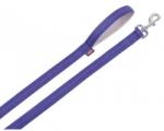 Nobby Повод за куче soft grip дължина 120 см дебелина 25 мм лилав 78516-38