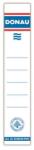 DONAU Cserecímke, iratrendezőhöz, kétoldalas, 28x153mm, DONAU, fehér (D8350) - webpapir