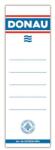 DONAU Cserecímke, iratrendezőhöz, kétoldalas, 48x153 mm, DONAU, fehér (D8370) - webpapir