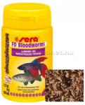 Sera Bloodworms FD Snack Nature szárított, liofilizált díszhaltáp 100 ml (SER1140)