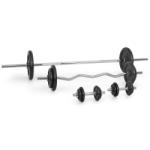 KLARFIT Set de gantere, gantere pentru ambele mâini, ganteră de o singură mână, ganteră îndoită, 18 x greutate, 105 kg (FIT-KS01) (FIT-KS01)