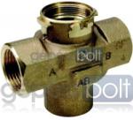Honeywell VCZME6000 Kétutú zónaszelep 1/2" BSPP (belső menet) Kvs 3, 4 (VCZME6000/U)