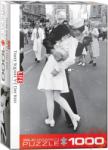 EUROGRAPHICS Times Square V-J Day Kiss 1000 db-os (6000-0820)