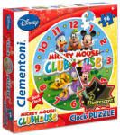 Clementoni Mickey egér fluoreszkáló óra puzzle 96 db-os (MH-23018)