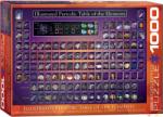 EUROGRAPHICS Illustrared Periodic Table of the Elements 1000 db-os (6000-0258)