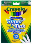 Crayola Crayola: Set de carioci lavabile cu vârf subțire - 12 buc (7509)