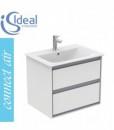 Ideal Standard Mobilier Ideal Standard pentru lavoar 60x44 cm seria Connect Air ALB cu GRI MAT (E0818KN 29737)