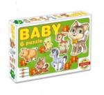 Dohány Puzzle baby Animale şi mijloace de transport Dohány cu 6 imagini de la 24 luni (DH635)