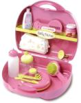 Smoby Set pentru înfăşat pentru păpuşă Baby Nurse Smoby în valiză roz (SM024395)