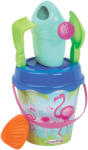Ecoiffier Set găleată cu stropitoareFlamingo Écoiffier 6 piese (18 cm înalt) de la 18 luni (ECO680)