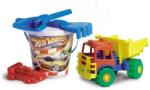  Set găleată cu maşinuţă Hot Wheels Divertoys 5 piese (32 cm înalt) (DV23505)