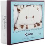 Kaloo Cearceaf de baie pentru bebeluşi Văcuţă Les Amis Kaloo din material fin moale crem-maro (K962997)