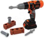 Smoby Maşină mecanică de găurit Black&Decker Smoby cu accesorii (SM360108) Set bricolaj copii