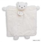 Kaloo Ursuleţ de pluş păpuşă de mână Perle-Doudou Bear Kaloo 20 cm în ambalaj de cadou pentru cei mai mici crem (k962158)