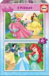 Educa Puzzle Prinţese Disney Educa 2x20 buc (EDU16846) Puzzle