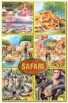 Dohány Cuburi cu poveşti Safari Dohány 16 piese (DH603-4) Puzzle