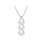  Ezüst Medál Gyöngyökkel (3990)