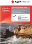 AGFA Hartie foto inkjet lucioasa AGFA Premium, A4, 240g/mp, 20 coli/top